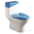 Ceramic Blue Color One piece Toilet